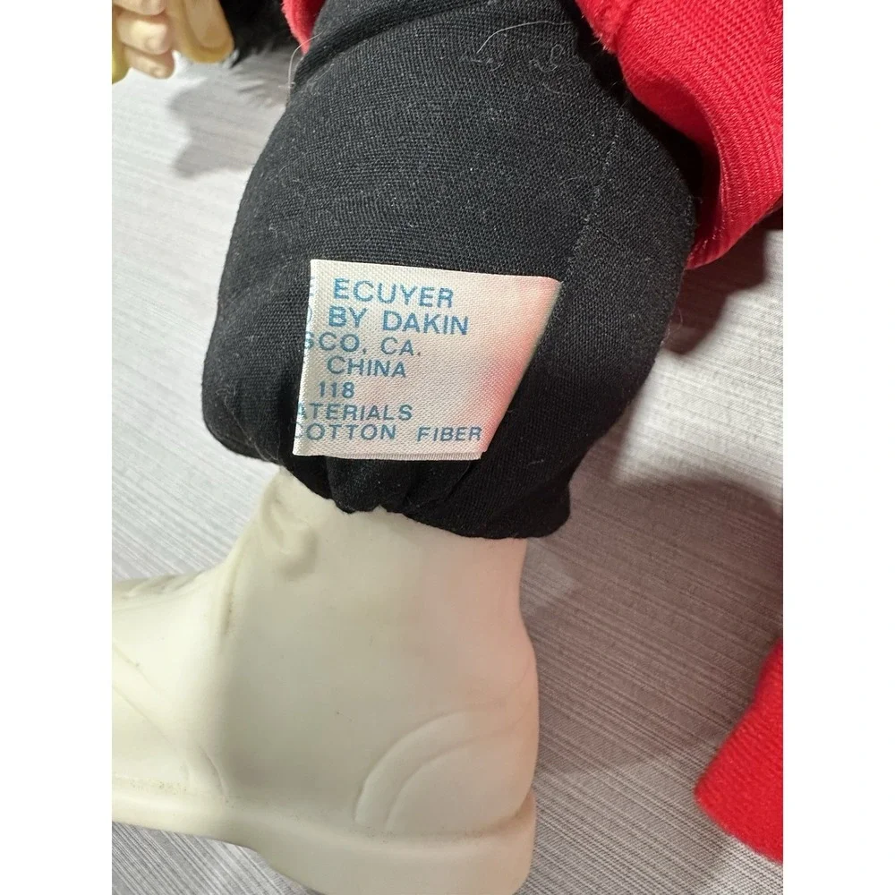 Zip the Monkey Rubber Face Plush Doll 1984 Dakin‎ Fun Farm 16